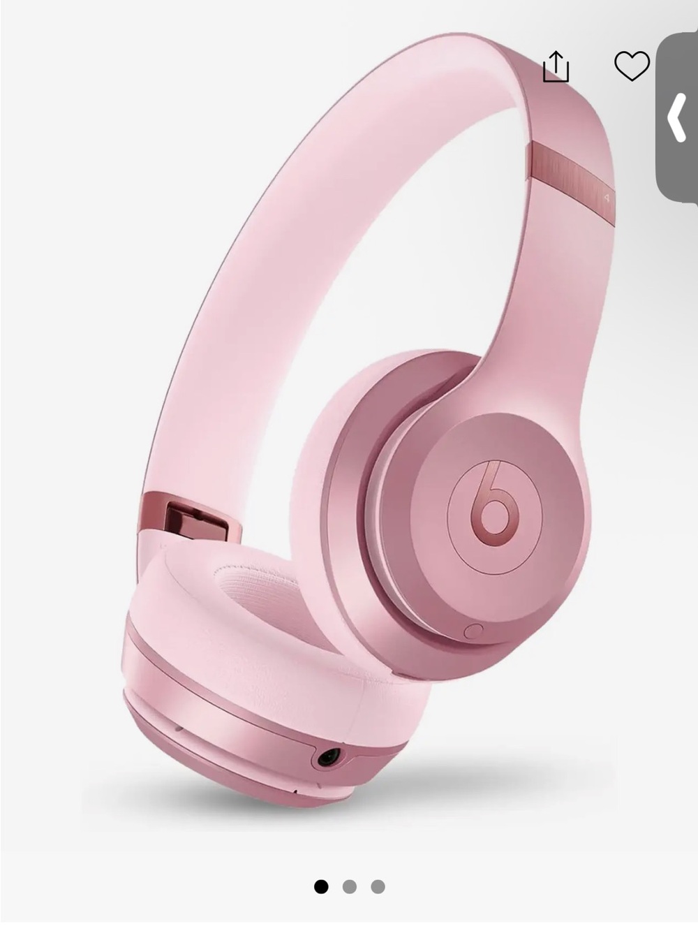 Beats by Dre Over-Ear Wireless Headphones — Pink